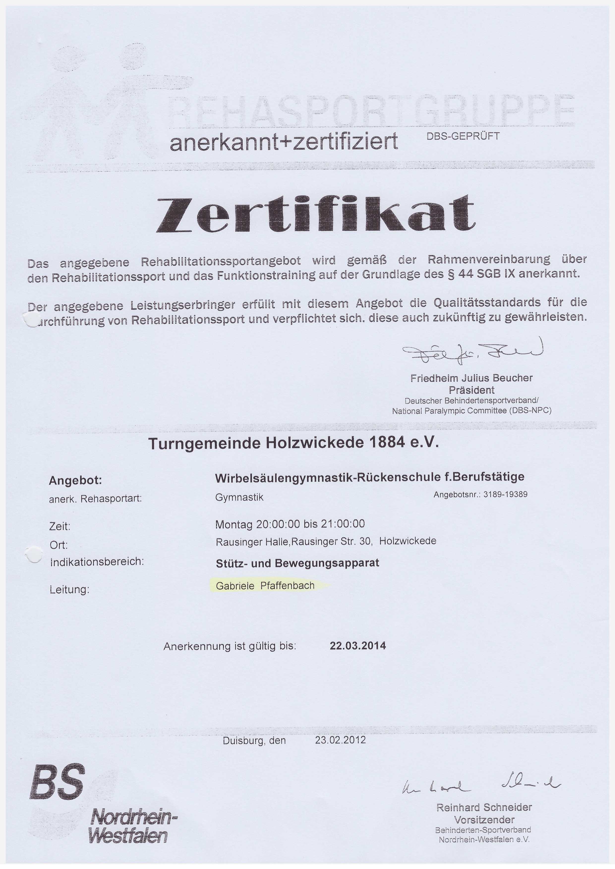 Behinderten-Sportverband NRW