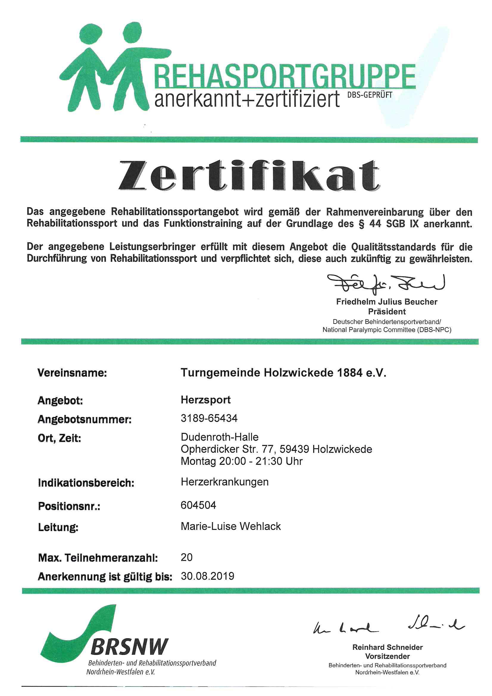 Behinderten- und Rehabilitationssportverband NRW