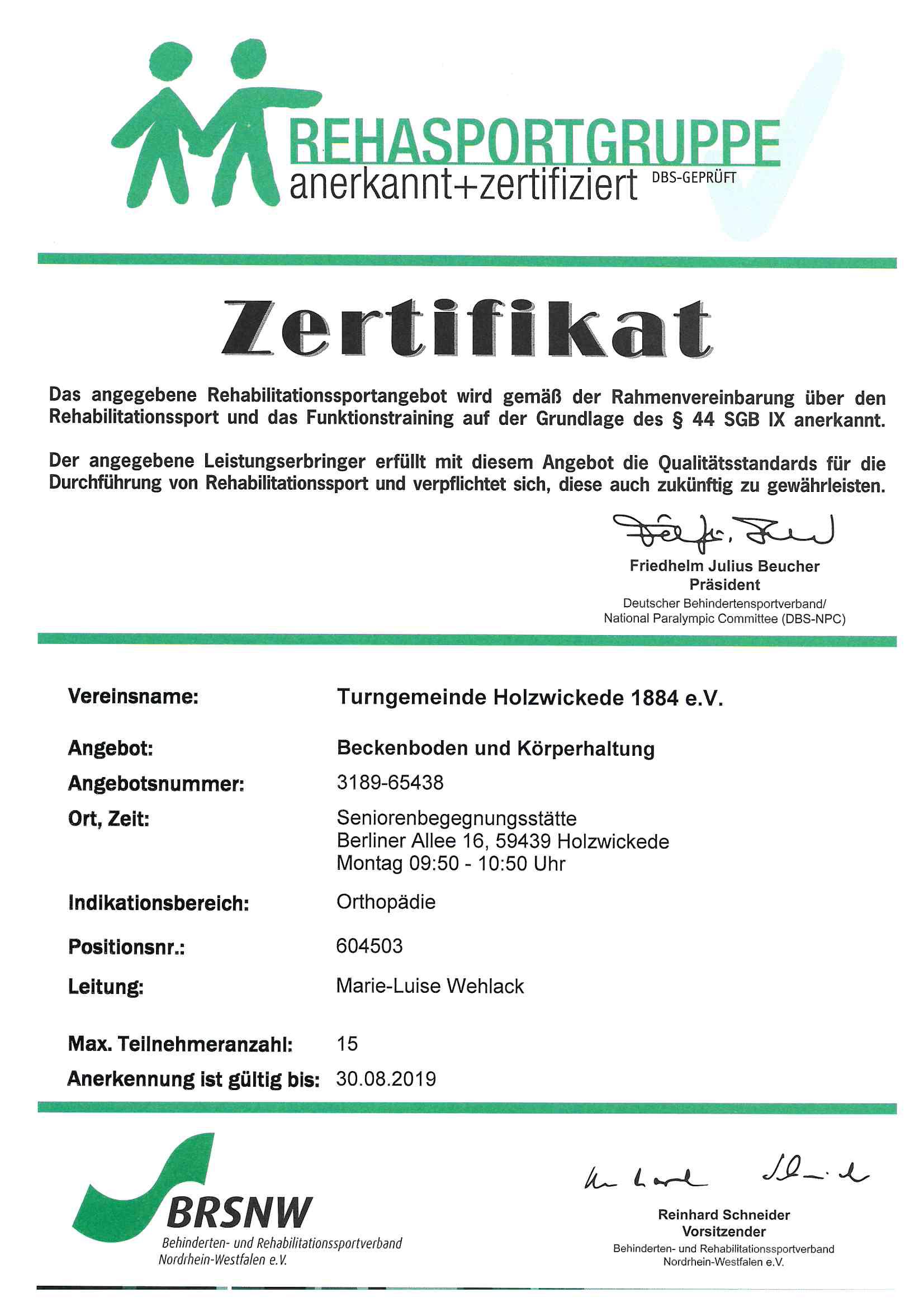 Behinderten- und Rehabilitationssportverband NRW